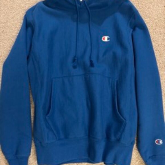 Champion blue hooded sweatshirt - Picture 3 of 3